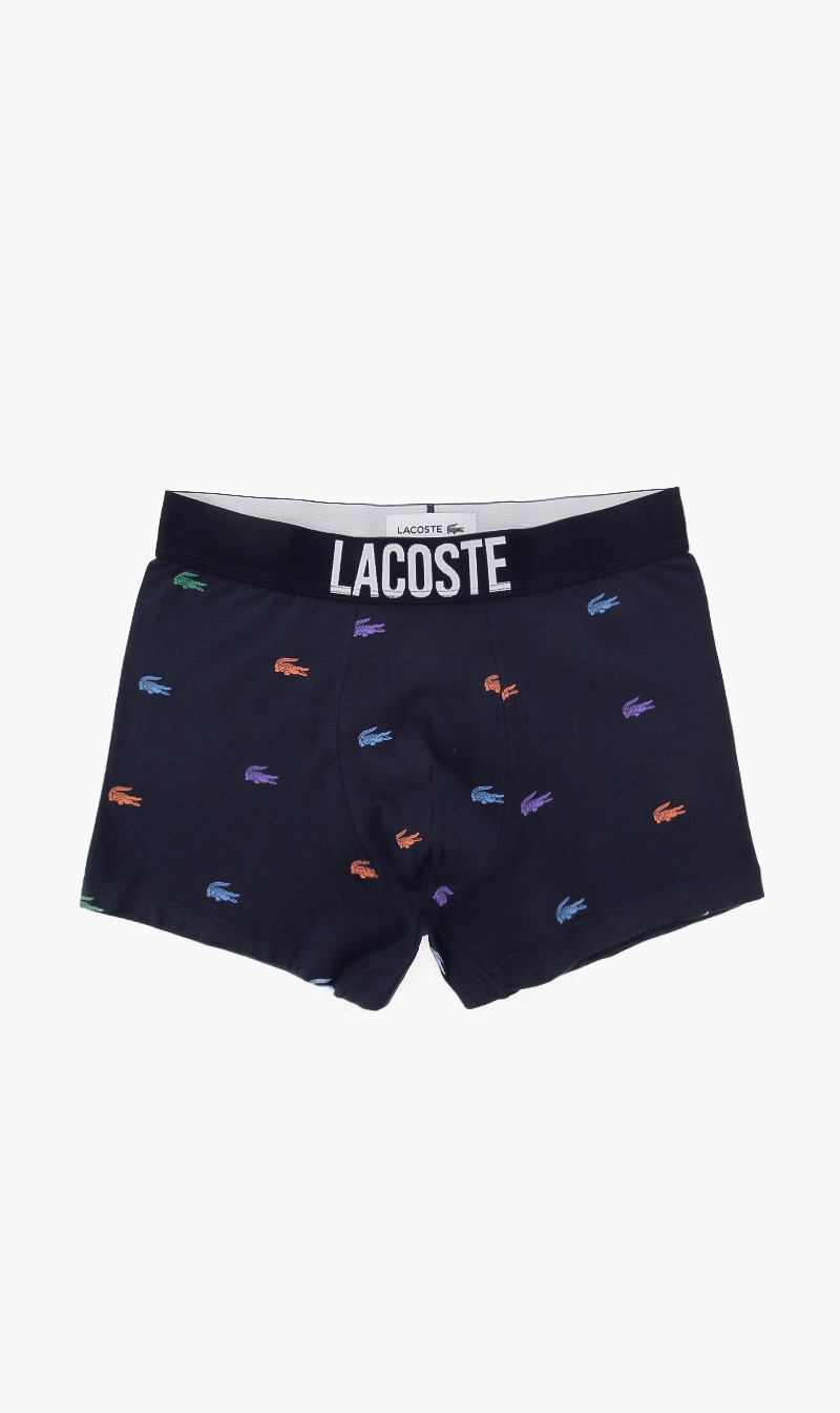 

Lacoste Blue All Over Logo Trunk for Men | The Deal Outlet