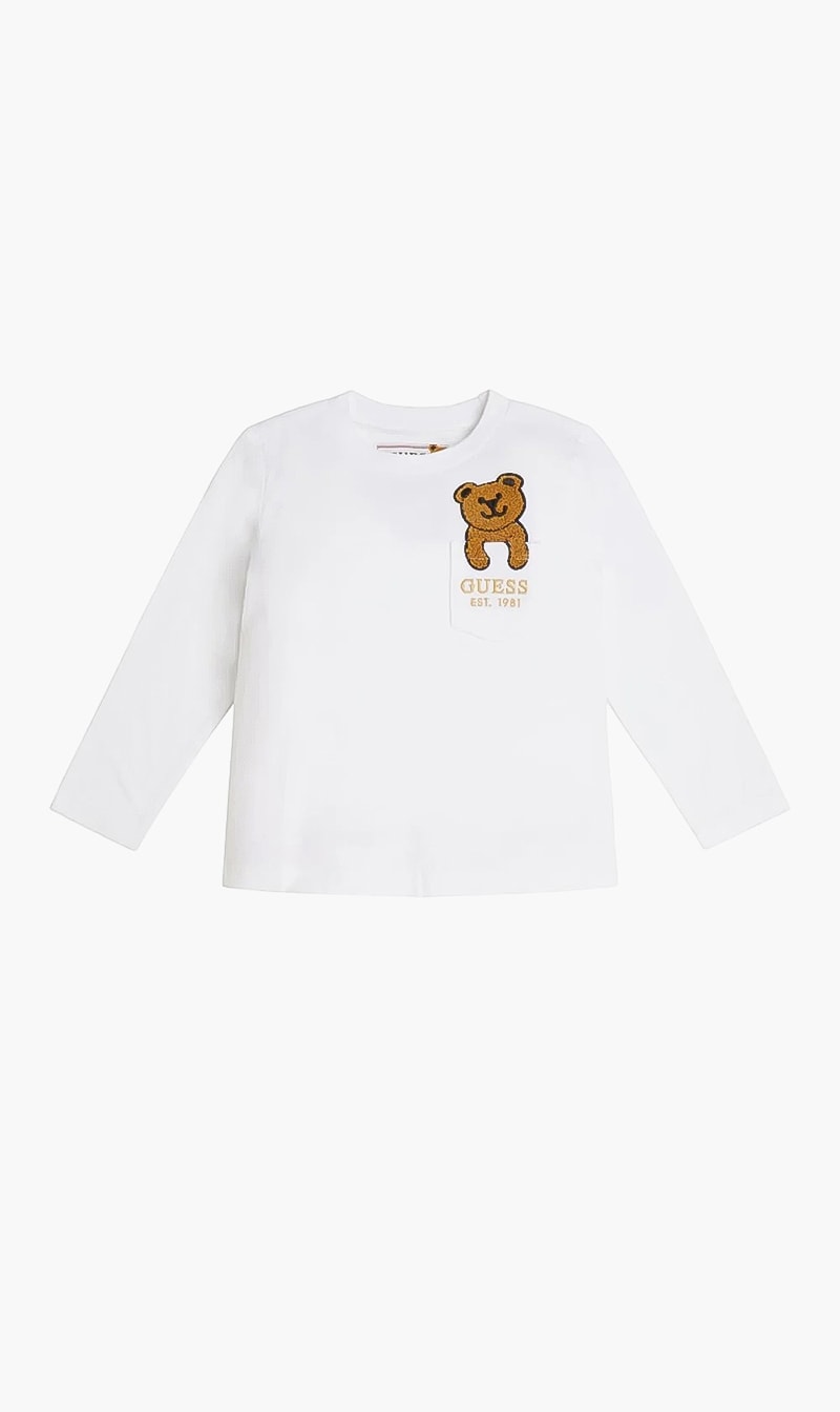 

Logo Long Sleeves Tshirt, White