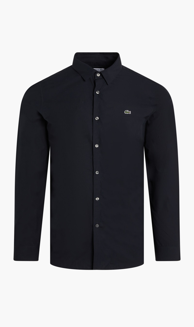 

Lacoste Black Long Sleeved City Shirt for Men | The Deal Outlet