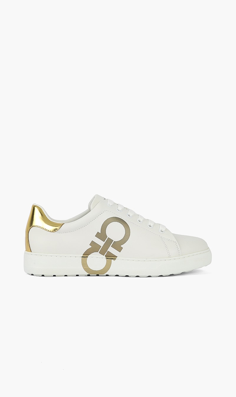 

Gancini Leather Sneakers