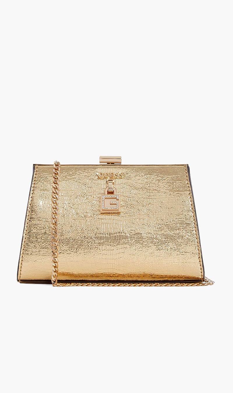 

Nightfall Mini Crossbody Bag, Gold