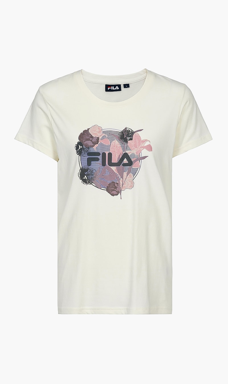 

Elora Flora Tee, Beige