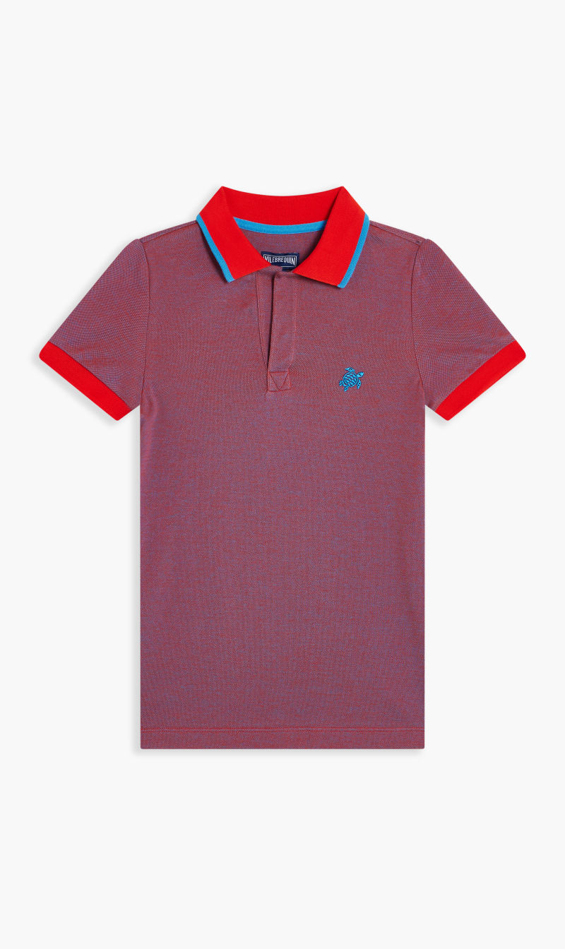 

Vilebrequin Red Pantin Hs23 Polo for Boys | The Deal Outlet