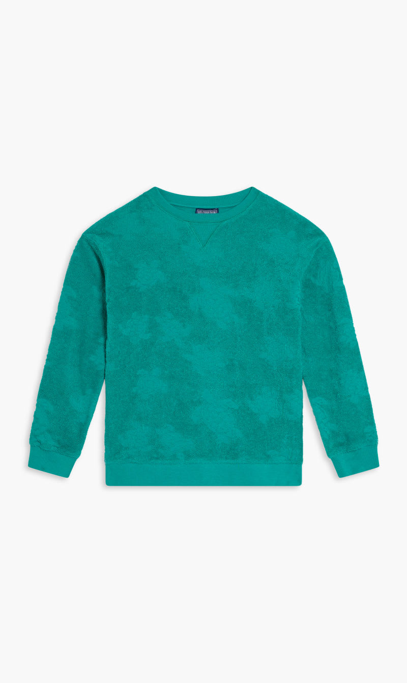 

Vilebrequin Green Geponge Sweat Cr24 Rnd Tort Jcq Vert Tropezien | The Deal Outlet