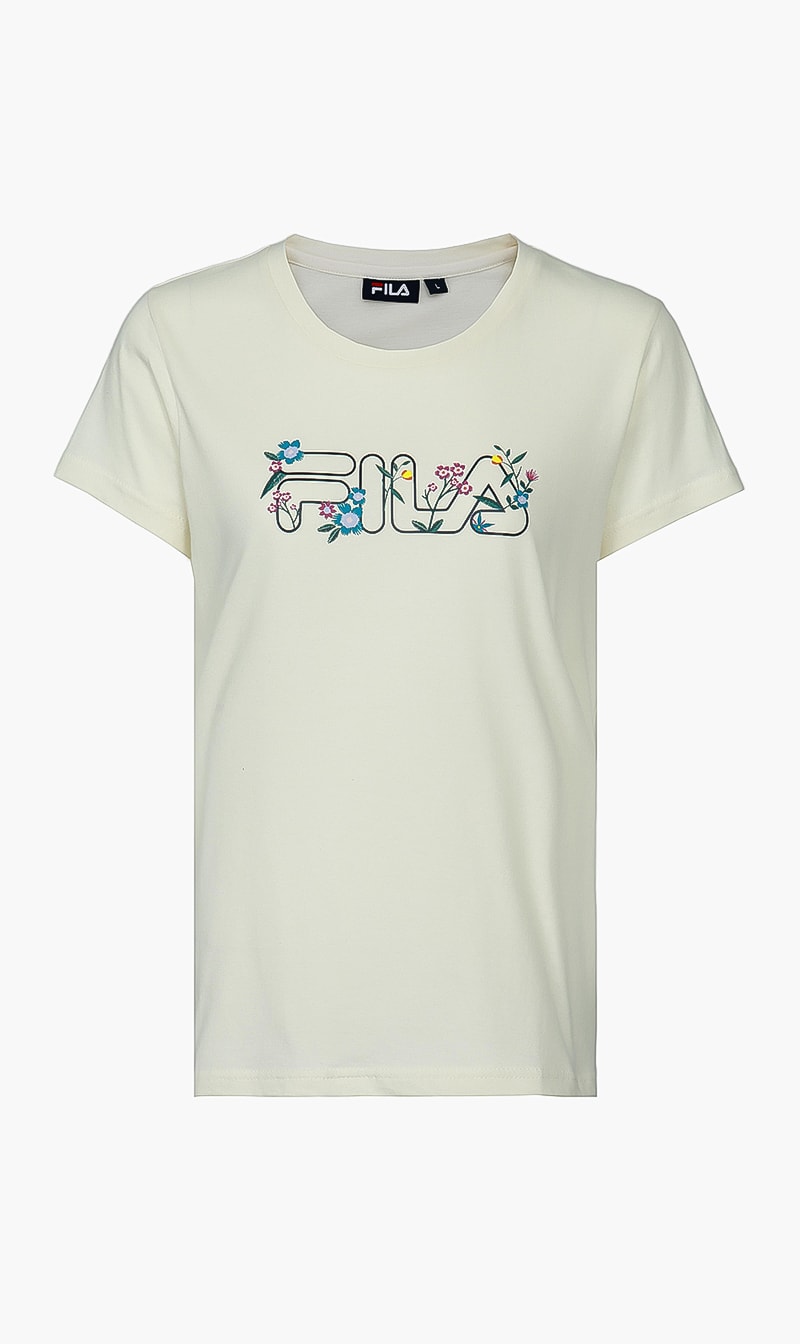 

Lily Crew Neck Tshirt, White