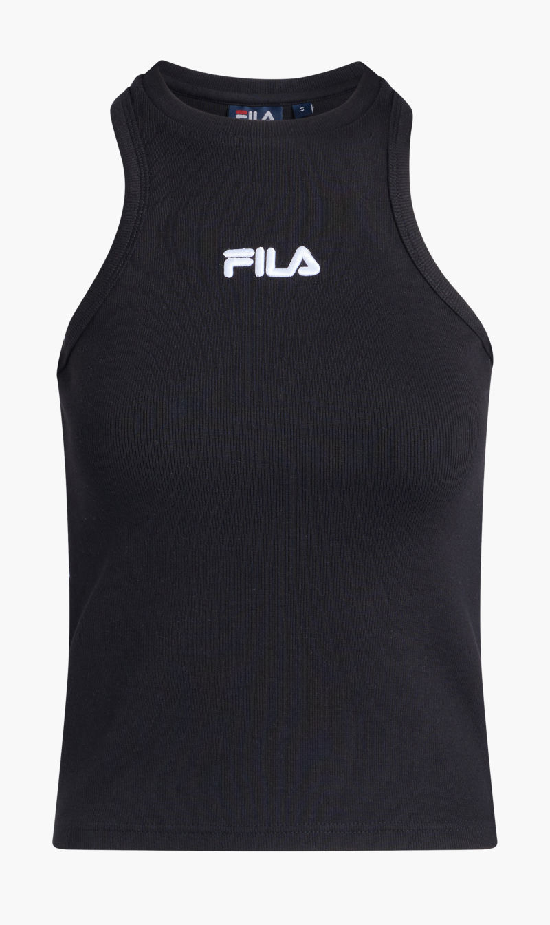 

Fila Black Rib Racer Cropped Vest for Women | The Deal Outlet