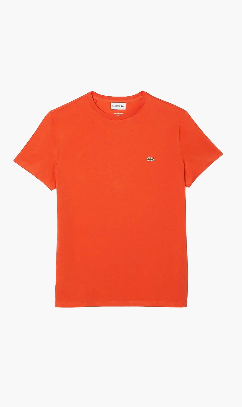 

Lacoste Red Regular Fit Tshirt for Men | The Deal Outlet