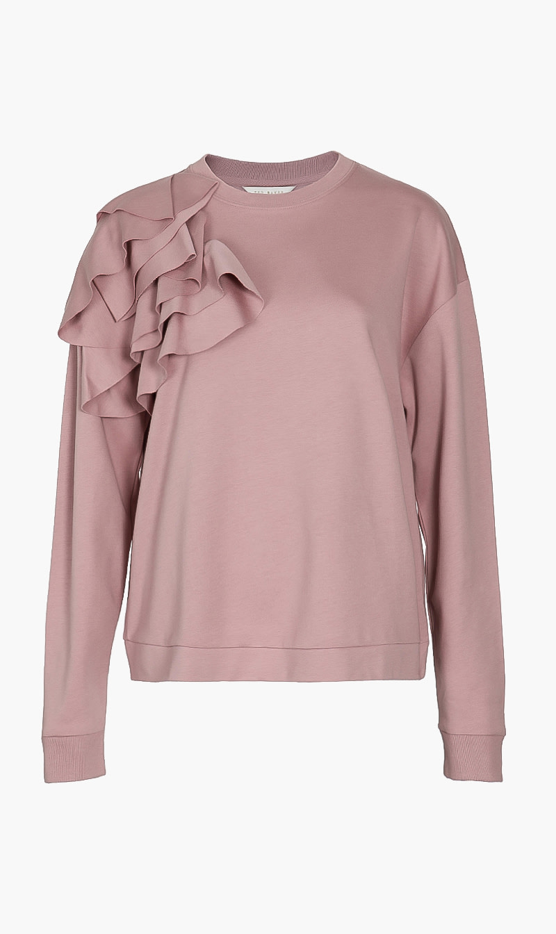 

Ruffle Sweatshirt