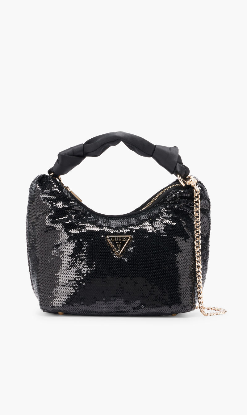 

Guess Black Velina Hobo for Women | The Deal Outlet