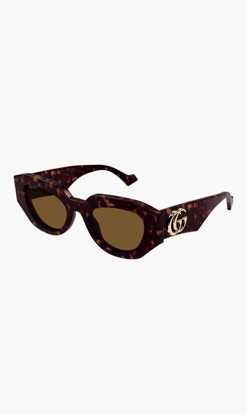 

Gucci Brown Gucci Gg1421s-002 Sunglasses,  for Women | The Deal Outlet