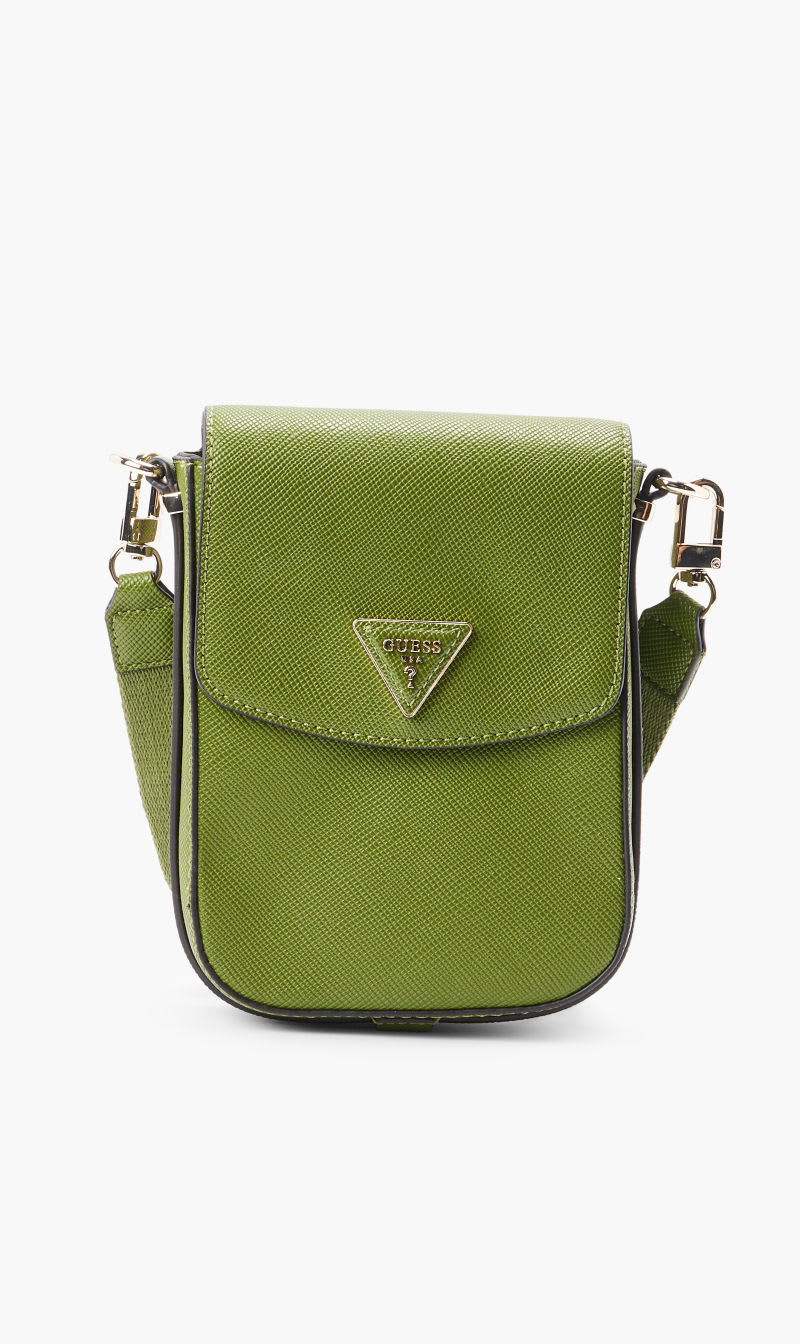 

Guess Green Brynlee Mini Convrtbl Backpack for Women | The Deal Outlet