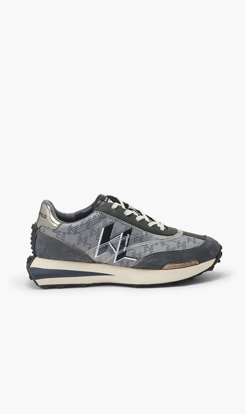 

Karl Lagerfeld Grey Insignia Sneakers for Men | The Deal Outlet