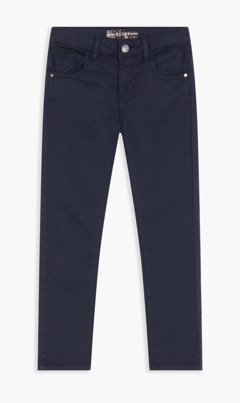 

Sateen Skinny Pants_, Blue