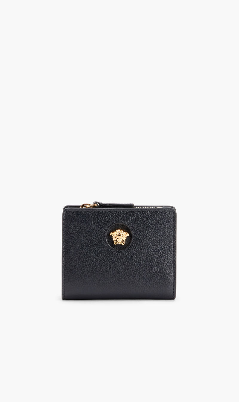 

Versace Black Wallet Pouch Vitello Medusa for Women | The Deal Outlet