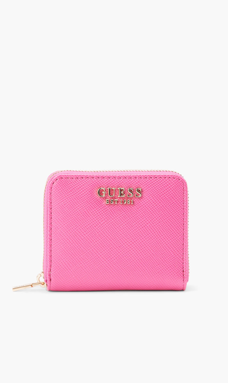 

Guess Pink Laurel Small Wallet for Women | The Deal Outlet