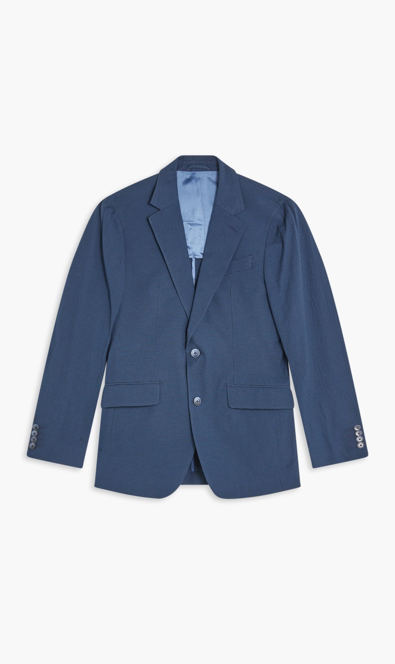 

Hackett Hrr Seersucker Chk, Blue