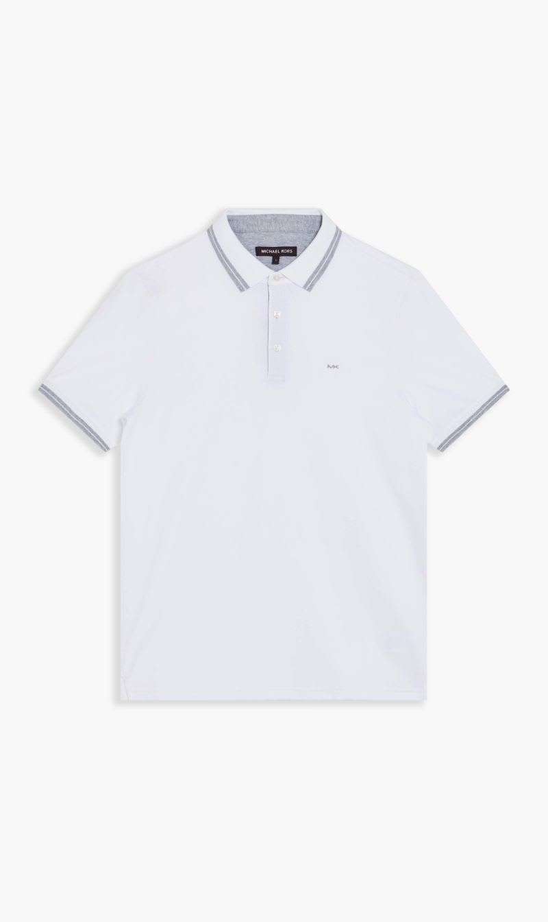 

Michael Kors White Outlet Greenwich Polo for Men | The Deal Outlet