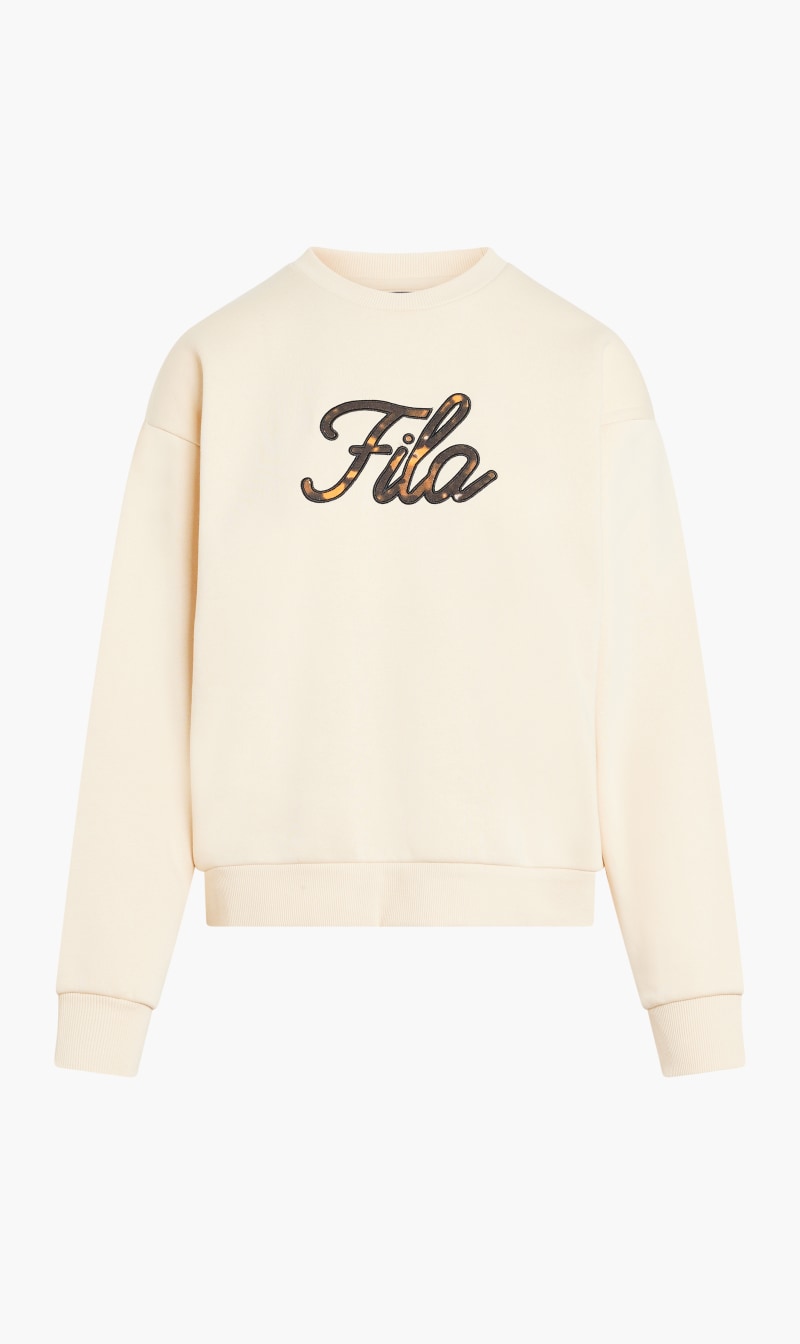 

Fila Yellow Tagiasca Crew With Aop Applique for Women | The Deal Outlet