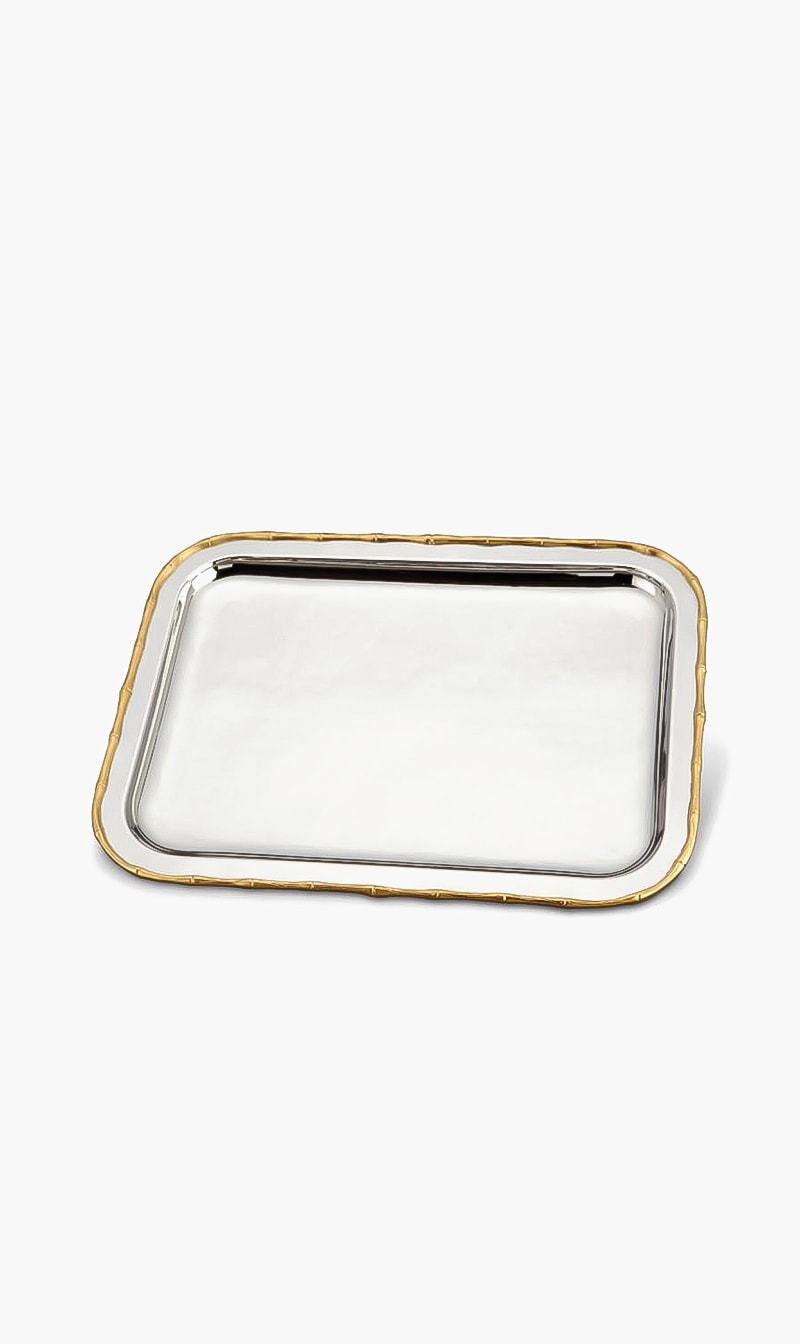 

Bamboo Tray, Silver