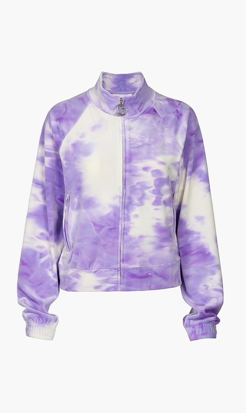 

Printed Tanya Jacket, Purple