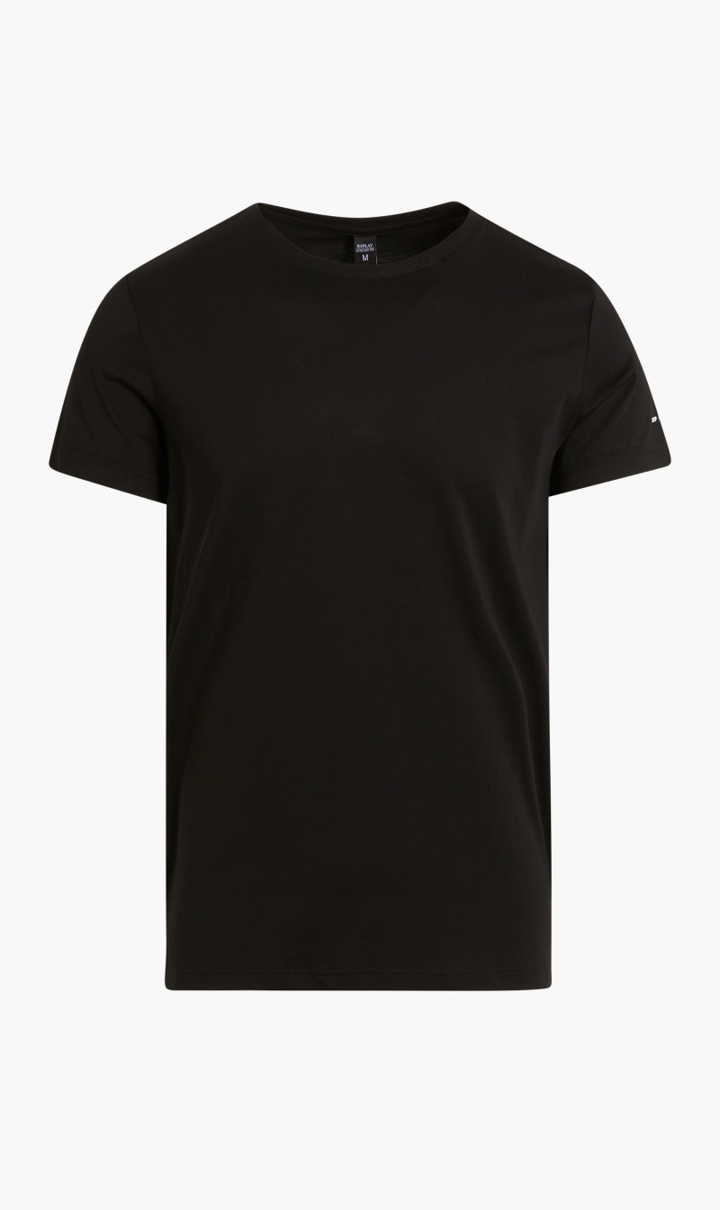 

Crew Neck Standard Shirt, Black