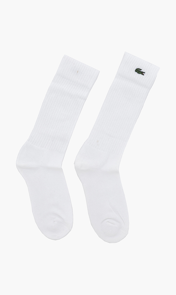 

Lacoste Sport Stretch High Tennis Socks, White