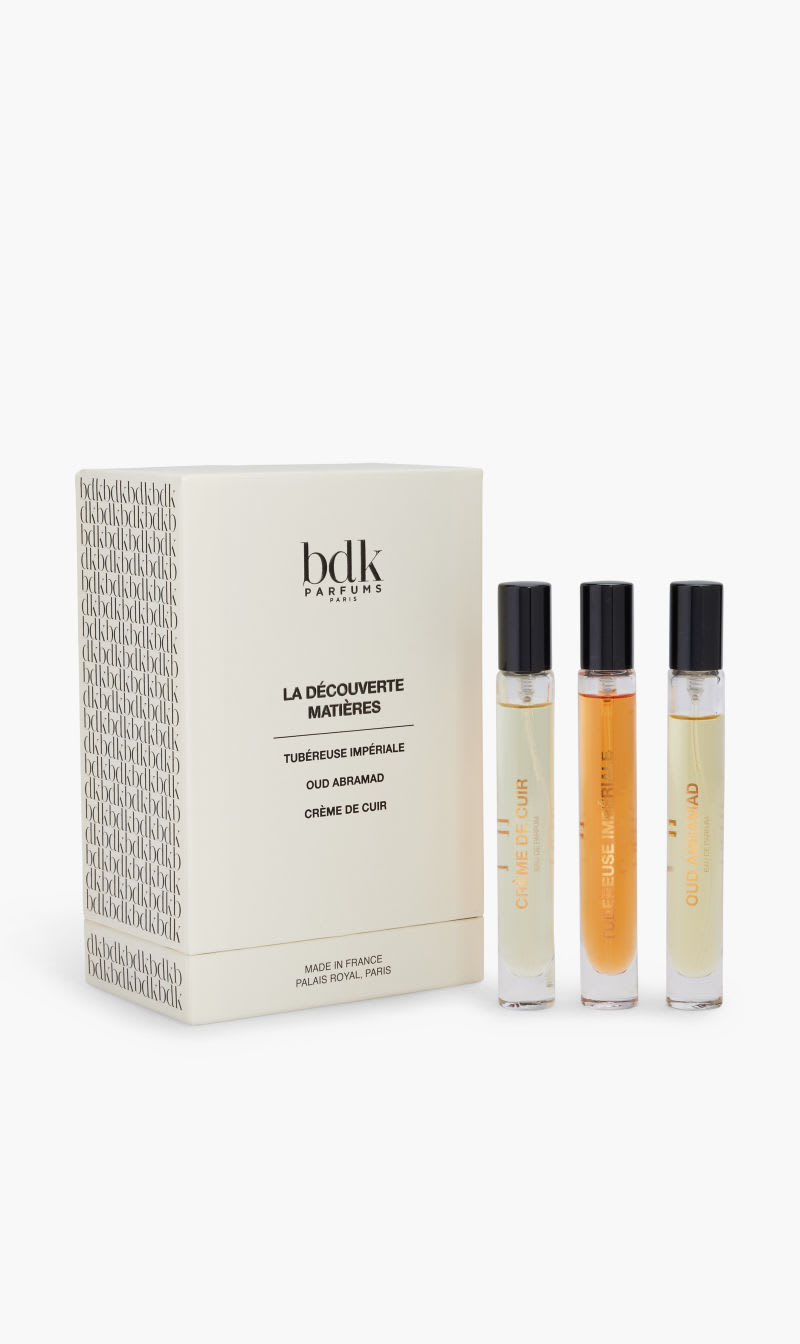 

Bdk 3 X 10 Ml Collection Matieres (tubereuse Imperiale, Creme De Cuir, Velvet Tonka) | The Deal Outlet