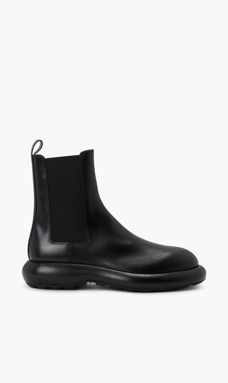 

Jil Sander Black Chelsea Boot Box Leather for Men | The Deal Outlet