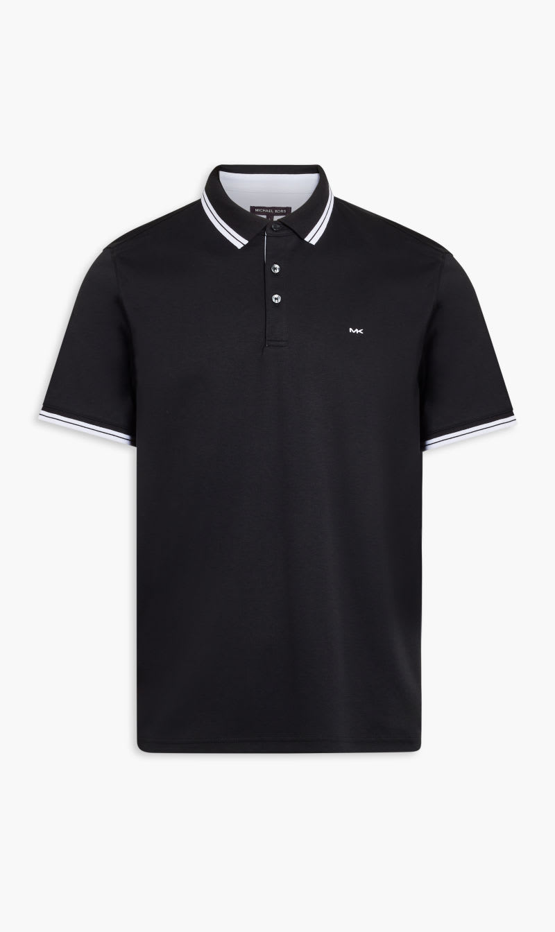 

Michael Kors Black Outlet Greenwich Polo for Men | The Deal Outlet