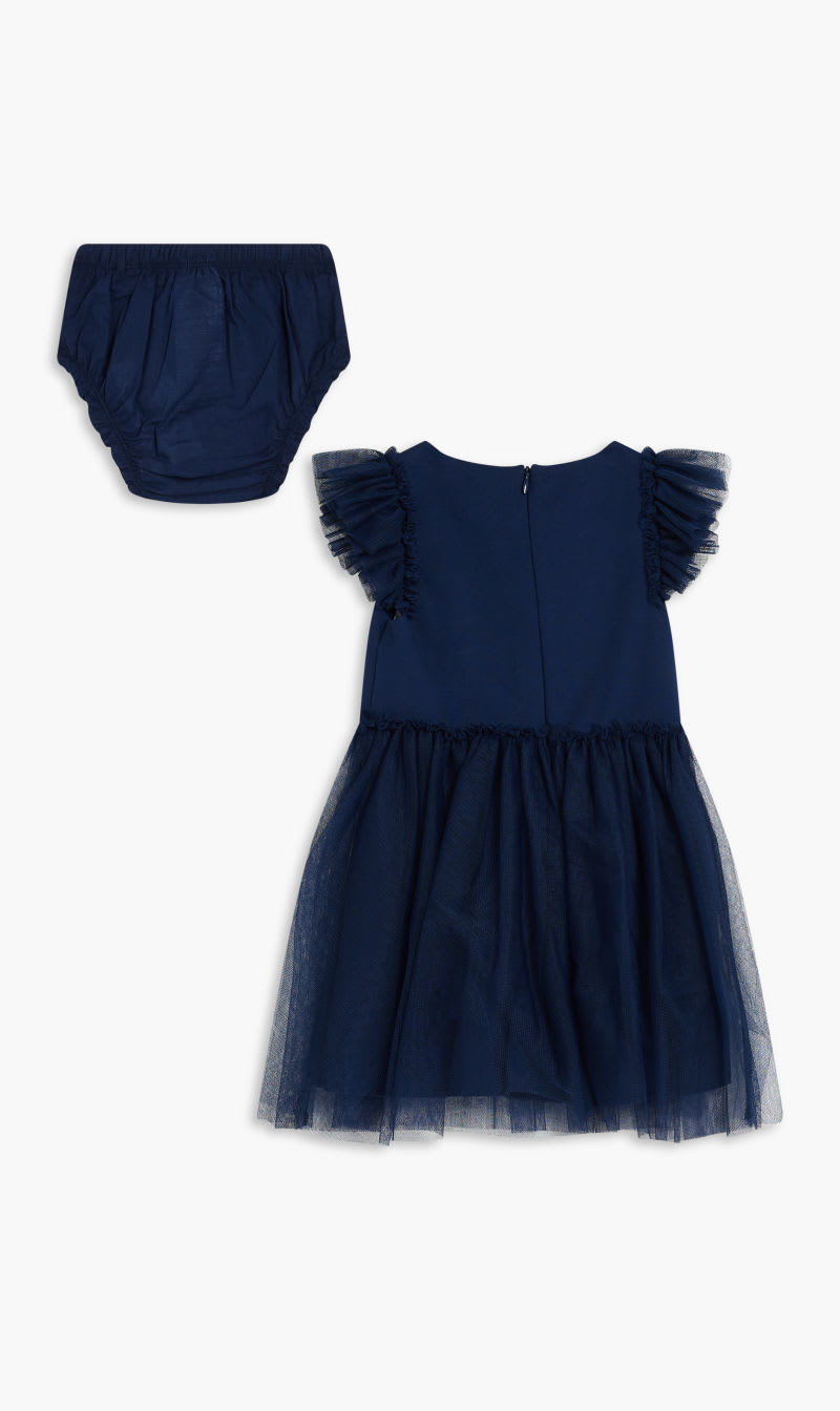 

Guess Blue Set Sl Dress+muslin Panties_ce for Girls | The Deal Outlet