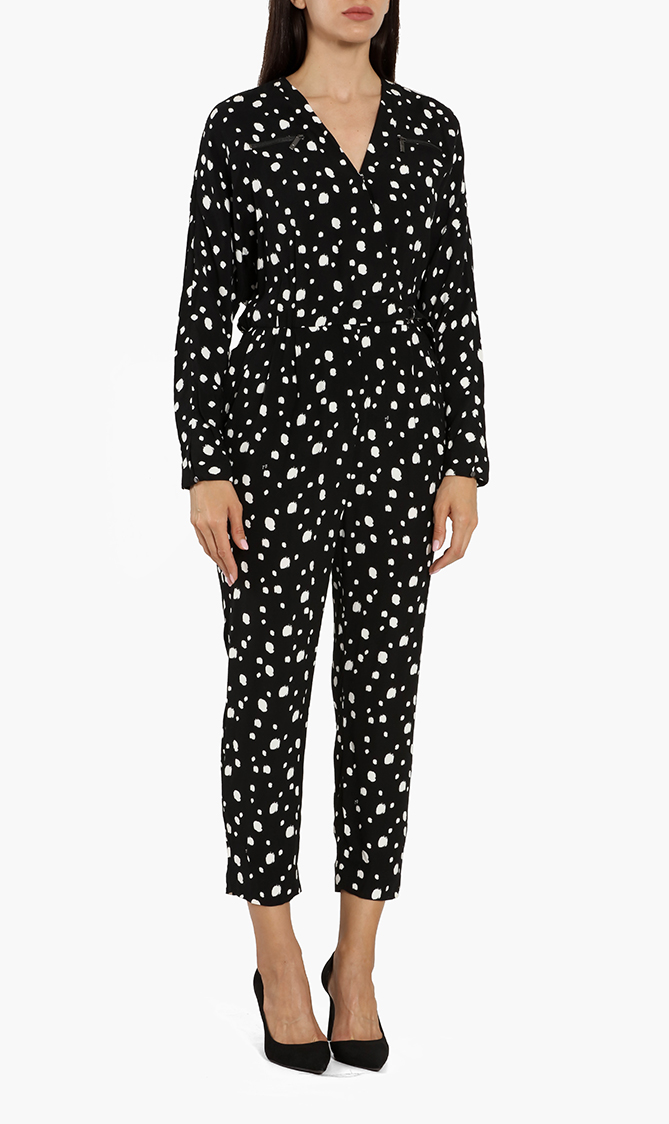 

Ted Baker Kollet Polka Dot Wrap Jumpsuit