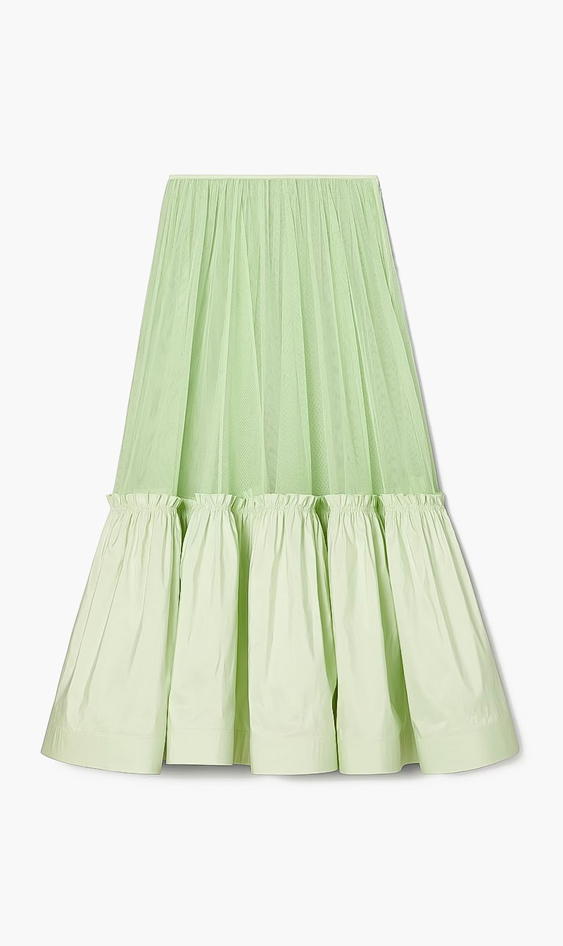 

Tory Burch Green Tulle Petticoat for Women | The Deal Outlet