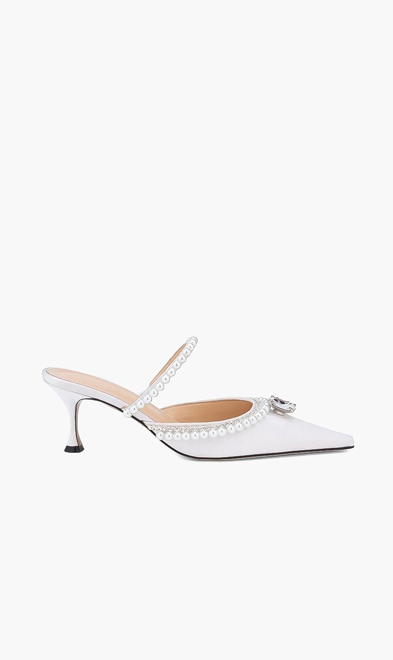 

Mach and mach diamond and pearl kitten heels | the deal outlet, White