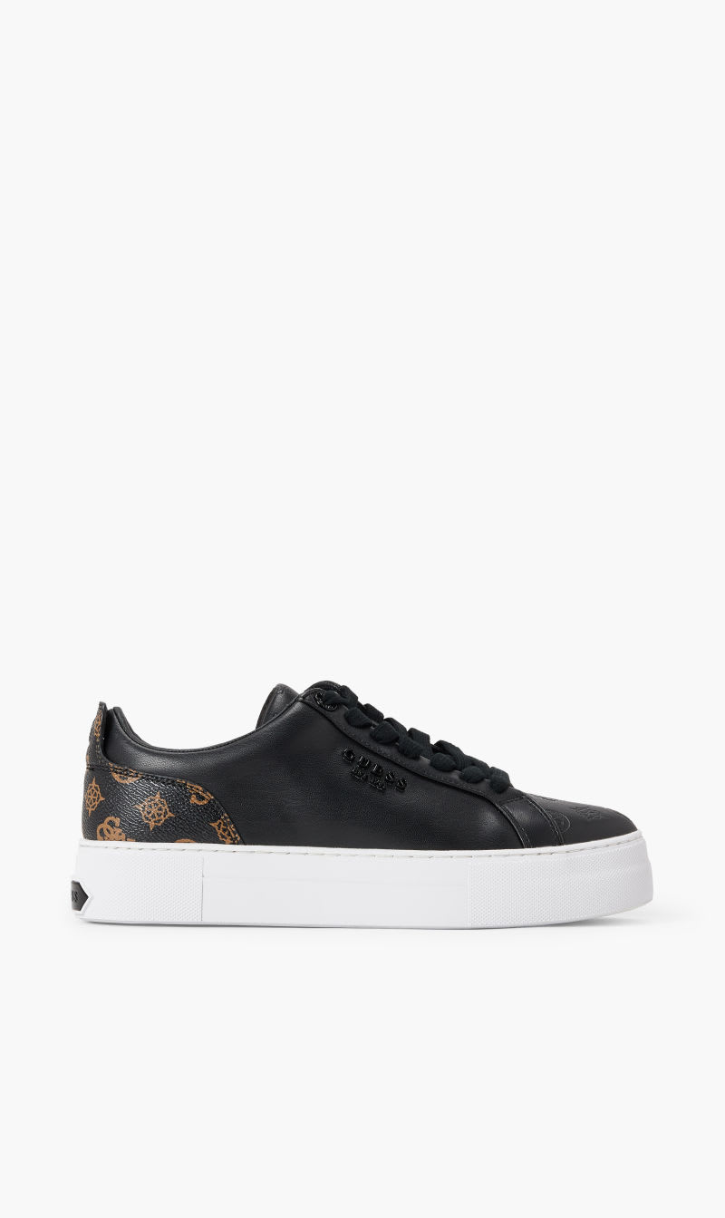 

Guess Black Genza Logo Sneakers for Women | The Deal Outlet