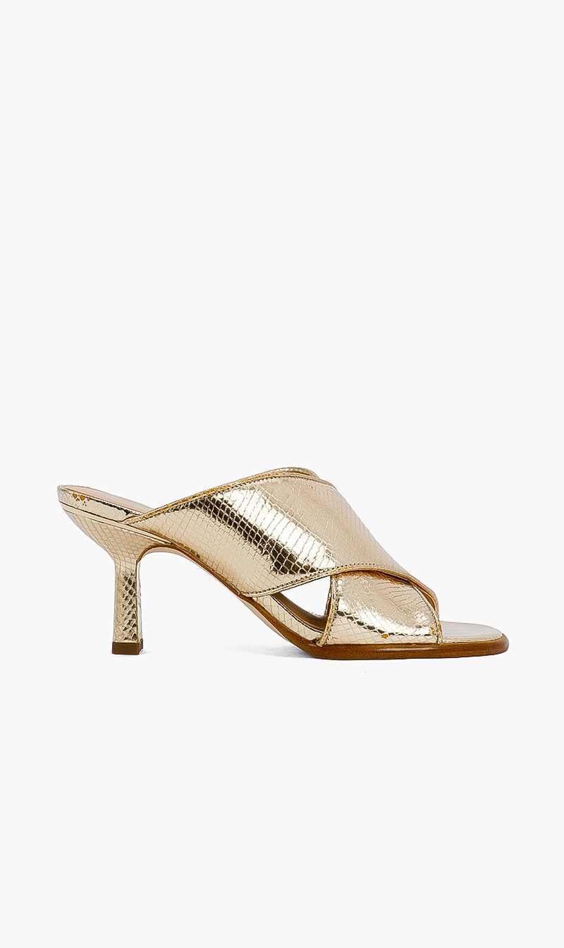 

Michael kors gideon mule | the deal outlet, Gold