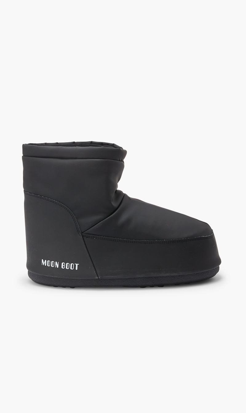 

Moon Boot Black Icon Low Nolace Rubber | The Deal Outlet