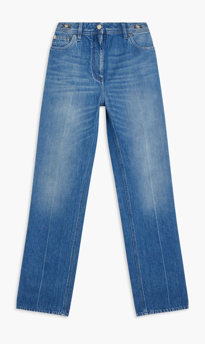 

Versace Blue Pant Denim for Women | The Deal Outlet