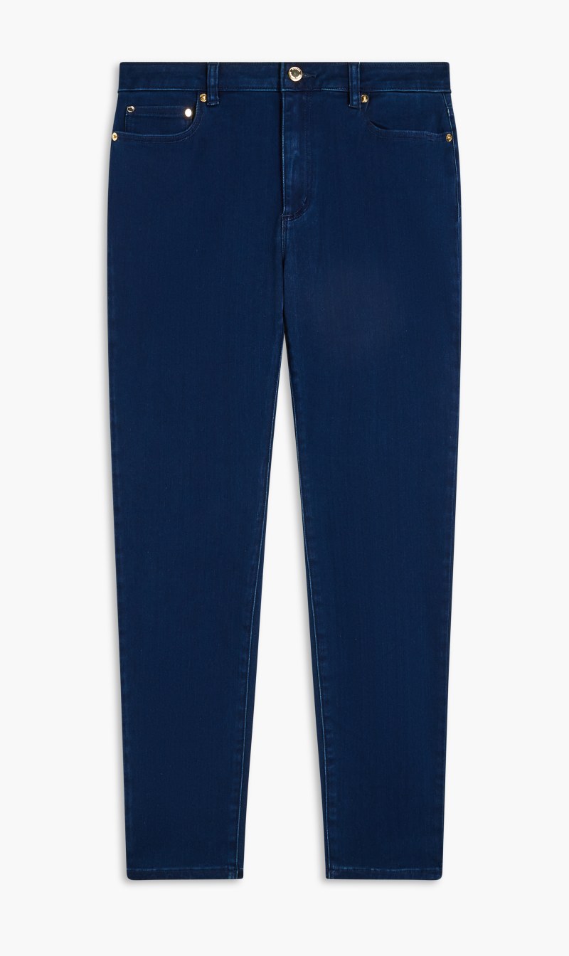 

Michael Kors Blue Delma Denim Skinny Jeans for Women | The Deal Outlet