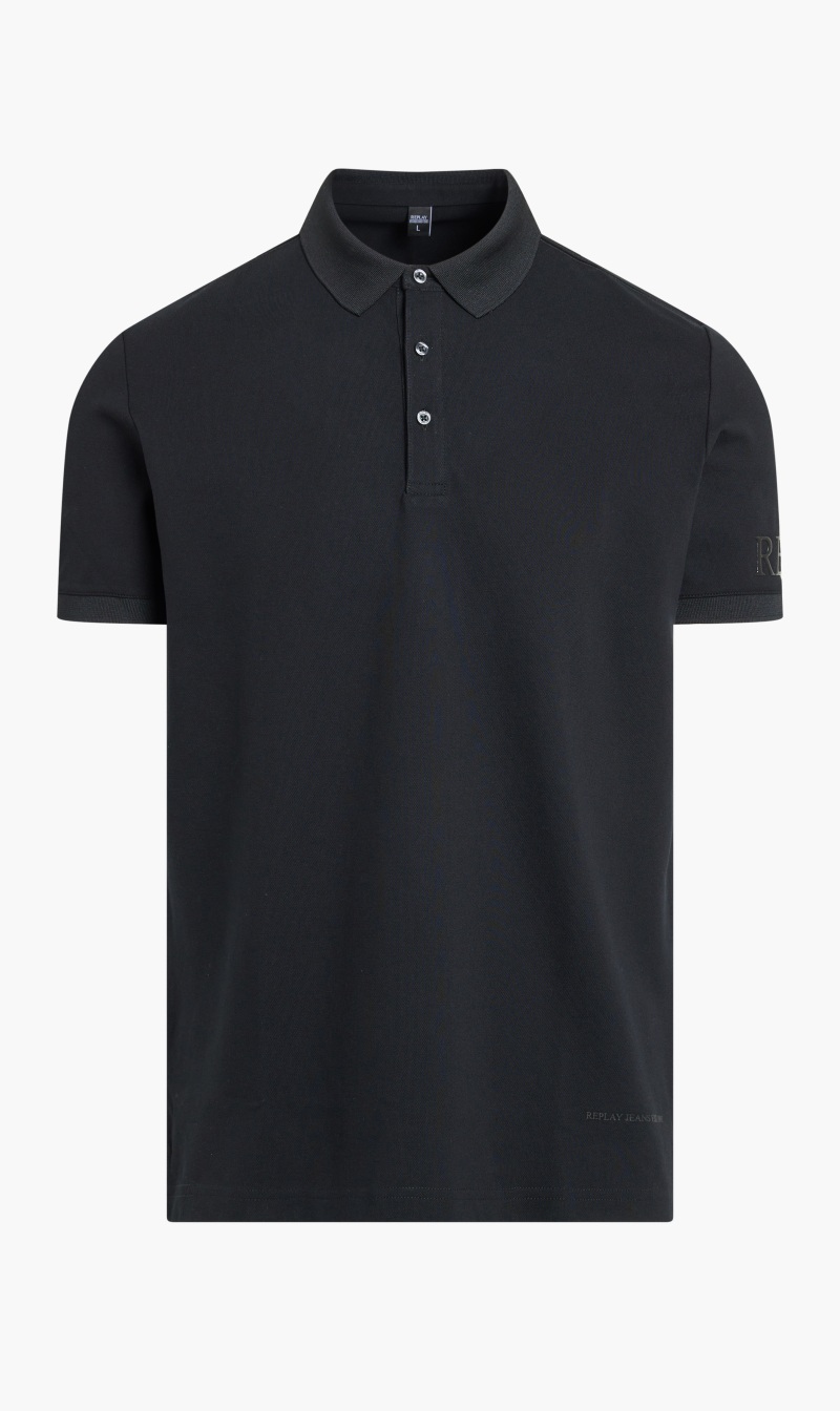 

Men Ss Polo Pique 10266804 Blk 99, Black