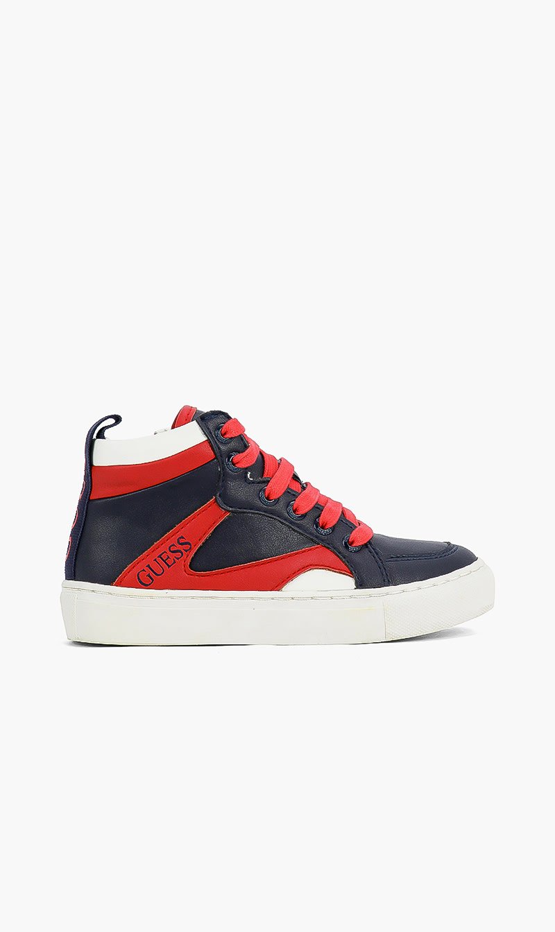 

High Top Sneakers, Red