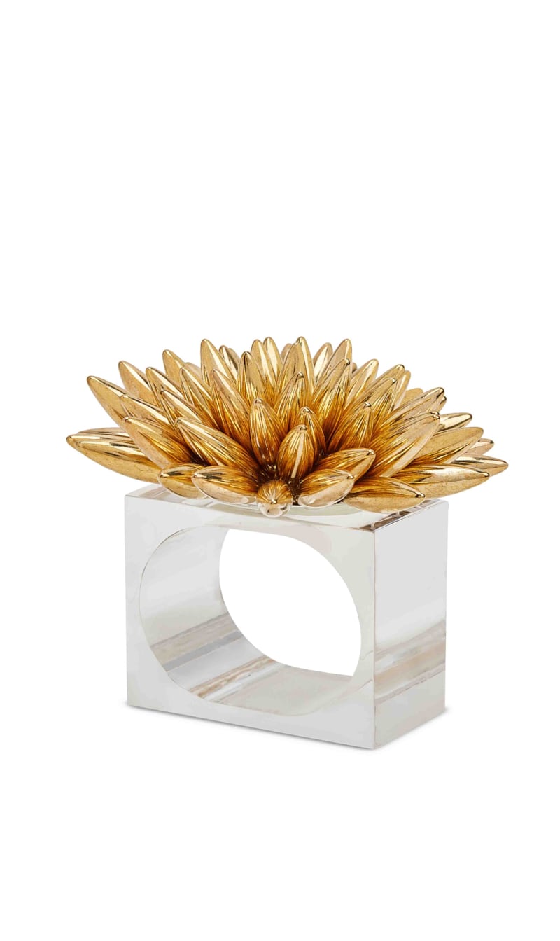 

Kim Seybert Gold Stellar Napkin Ring In Gold | The Deal Outlet