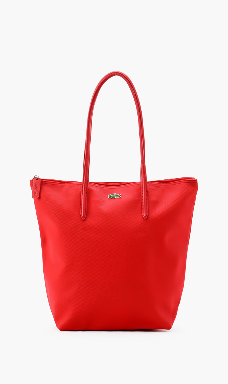 

Vertical Leather Tote Bag