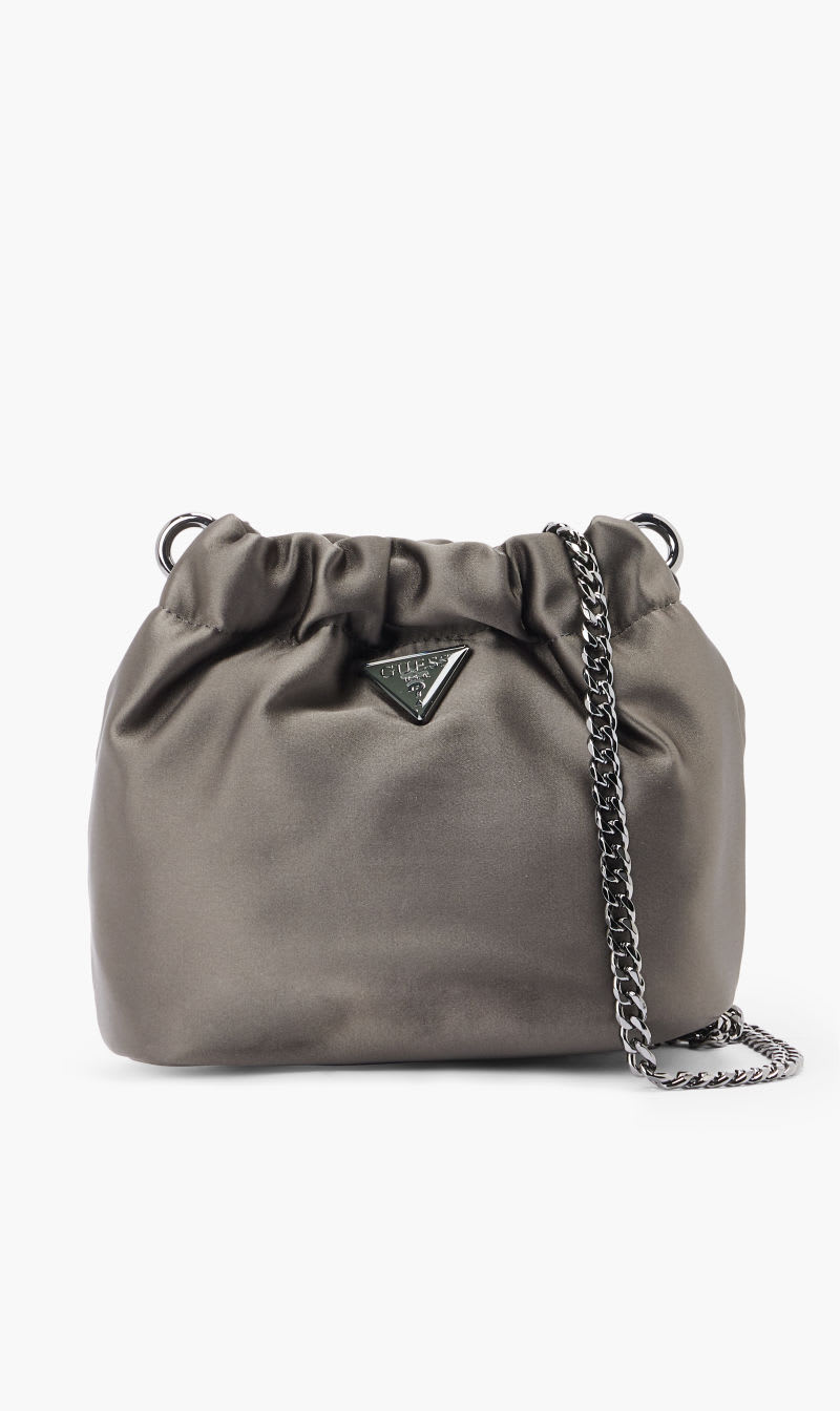 

Guess Grey Velina Pouch for Women | The Deal Outlet