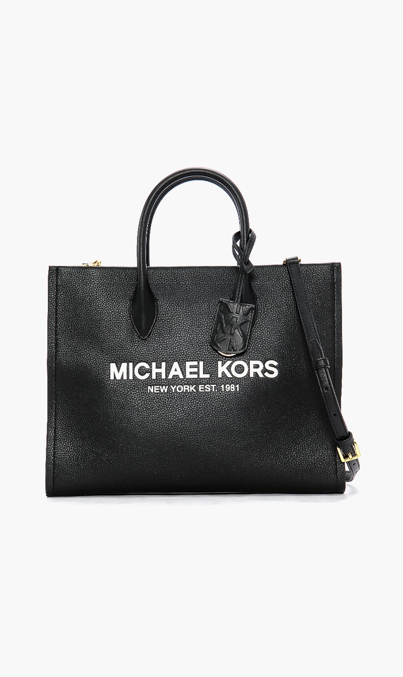 

Michael Kors Black Classic Logo Tote Bag for Women | The Deal Outlet