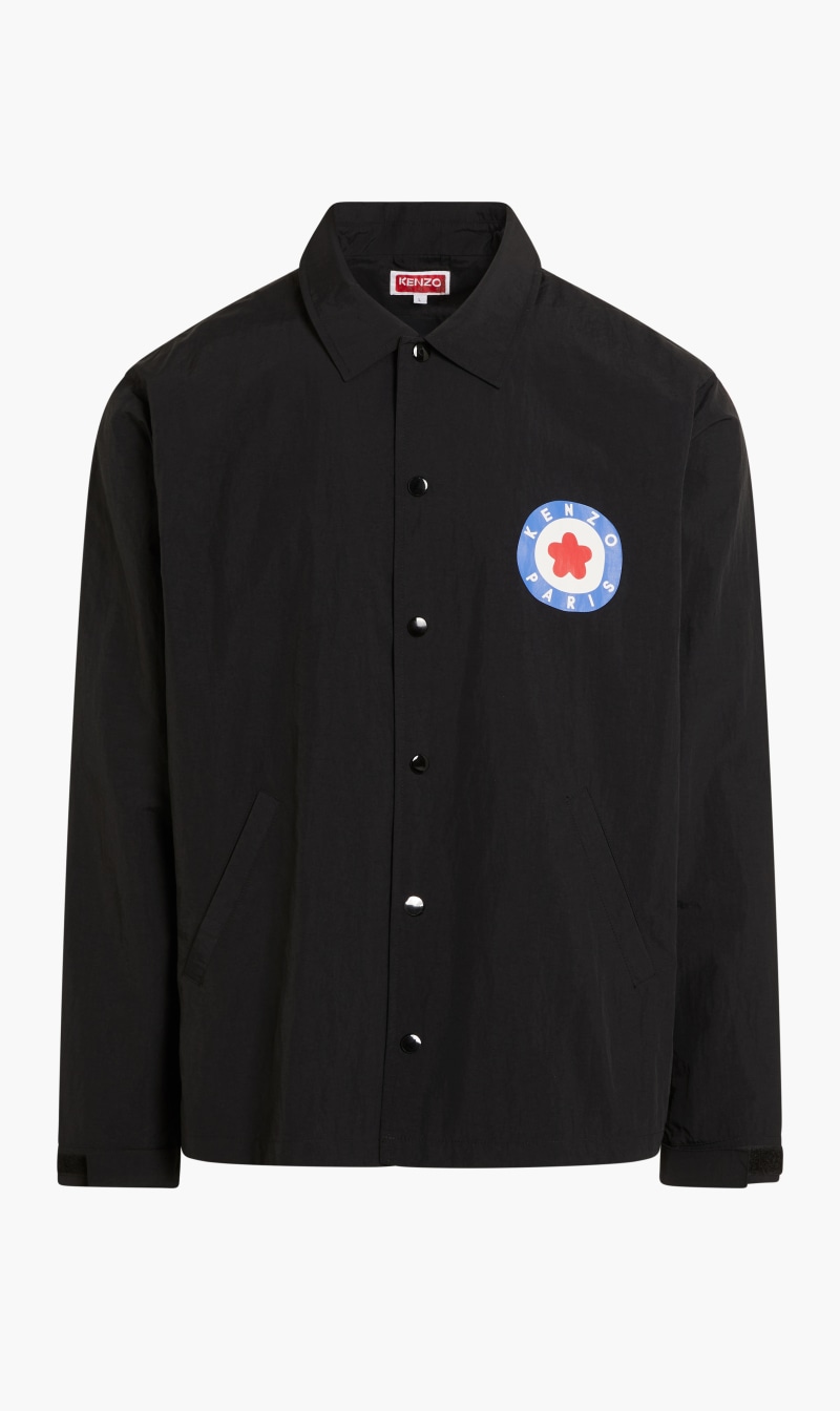 

Kenzo Black Target Light Coach Jacket for Men | The Deal Outlet