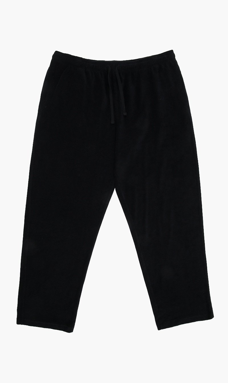 

Vilebrequin Black Solid Terry Pants for Men | The Deal Outlet