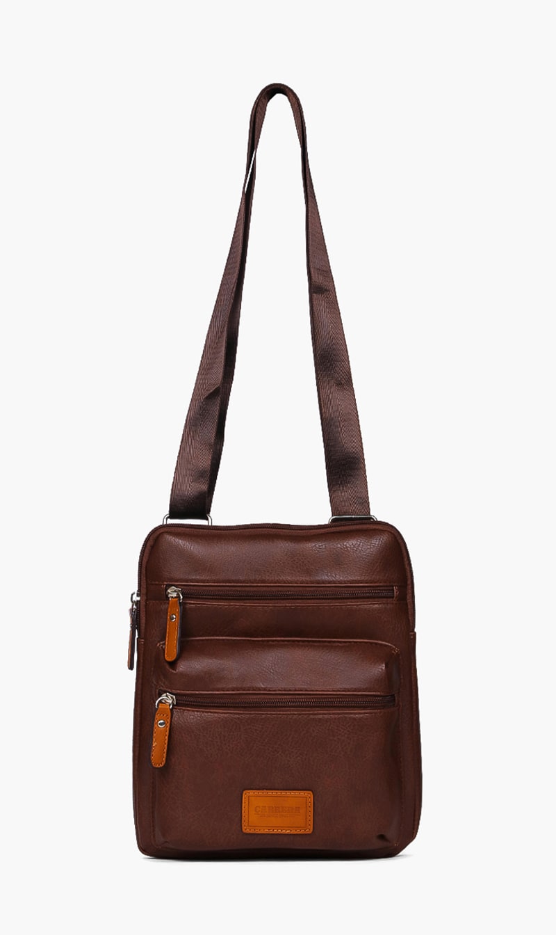 

Multi Pocket Crossbody Bag, Brown