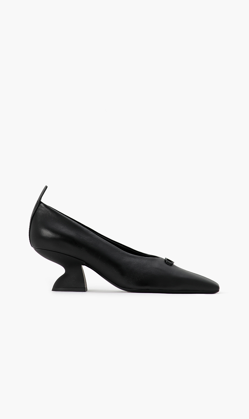 

Salvatore Ferragamo Ladies Black F Heel Pump Shoe