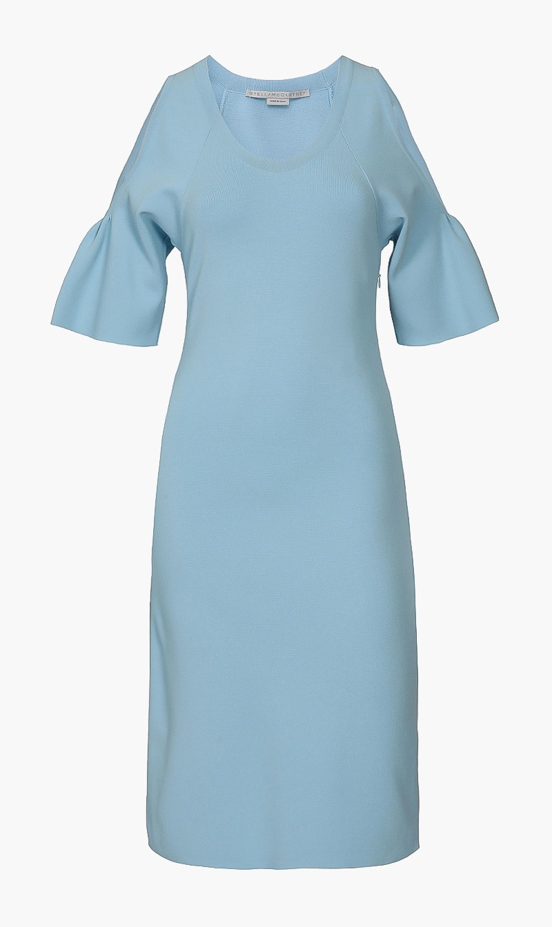 

Silhoutte Plain Dress, Blue