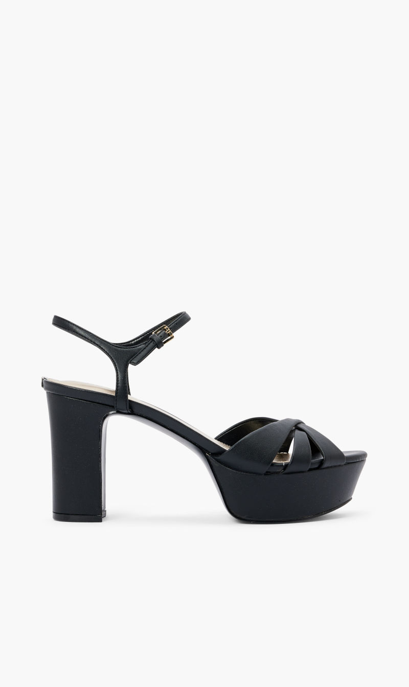 

Guess Black Sandals Sling Back Black 002 for Women | The Deal Outlet